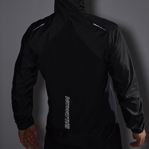 Kurtka do biegania męska Salomon Cross Wind deep black