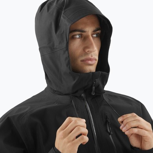 Kurtka softshell męska Salomon Outline 3l GTX deep black