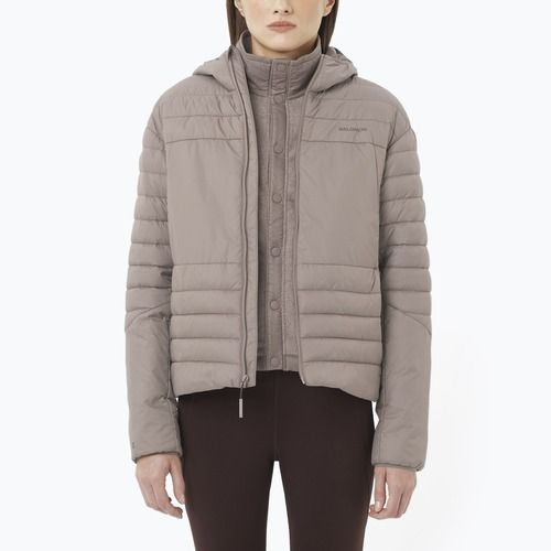Kurtka przeciwwiatrowa damska Salomon Reflex Hoodie iron