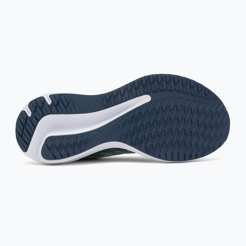 Buty do biegania dziecięce Mizuno Enerzy Rider Jr neo mint/white/vintage indigo