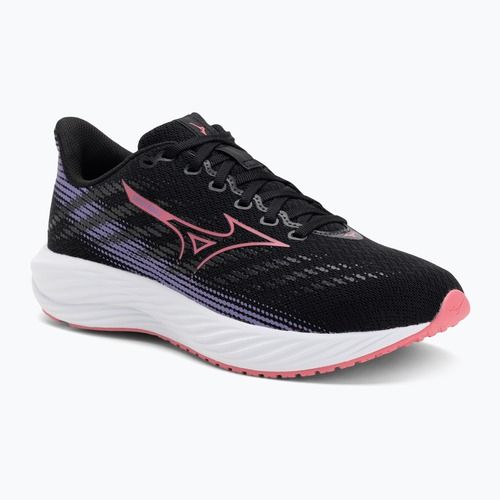 Buty do biegania dziecięce Mizuno Enerzy Rider Jr black/camelliarose/ paisleypurple