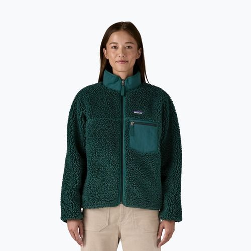 Kurtka polarowa damska Patagonia Classic Retro-X cascade green