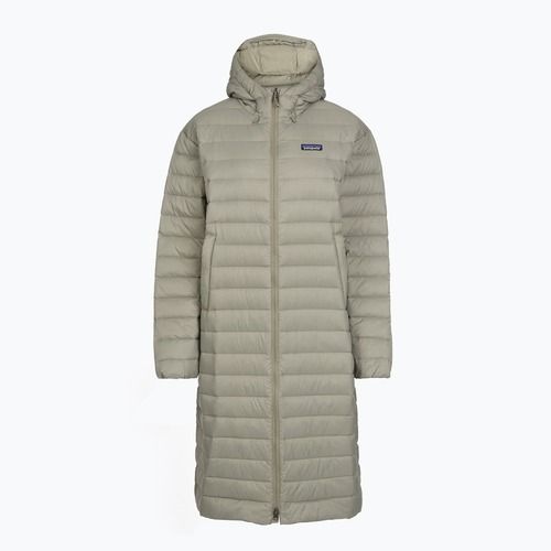 Płaszcz puchowy damski Patagonia Recycled Down Sweater Parka river rock green
