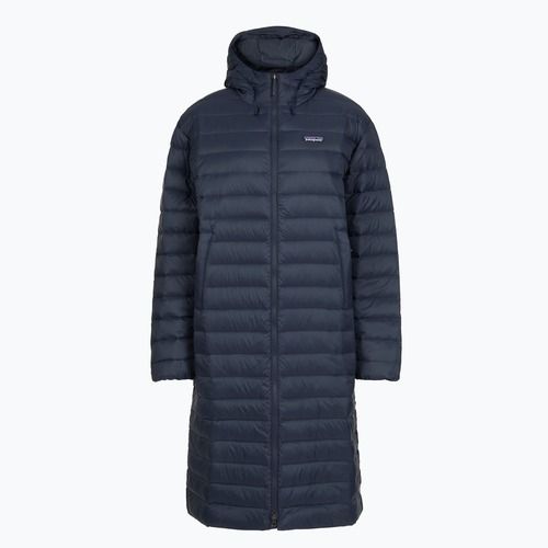 Płaszcz puchowy damski Patagonia Recycled Down Sweater Parka sunken blue