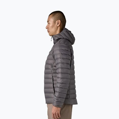 Kurtka puchowa męska Patagonia Down Sweater Hoody forge grey w/forge grey