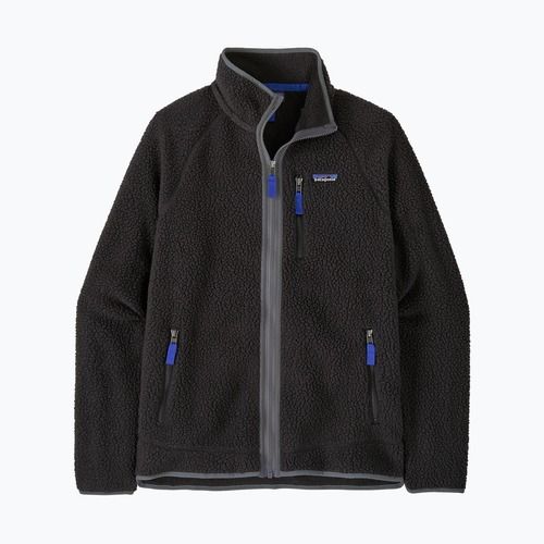 Bluza trekkingowa męska Patagonia Retro Pile black w/forge grey