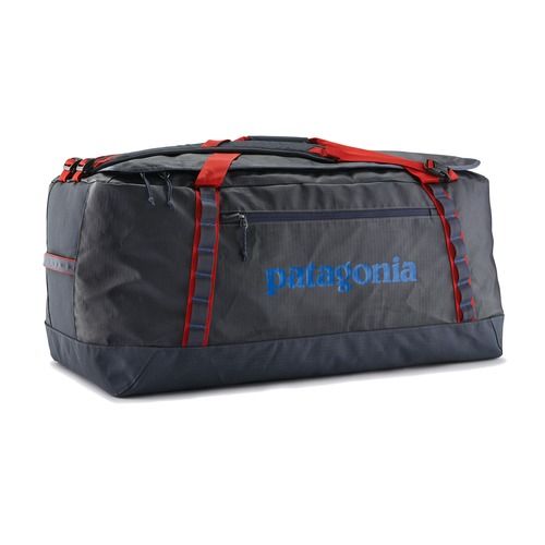 Torba podróżna Patagonia Black Hole Duffel 100 l smolder blue/amanita red