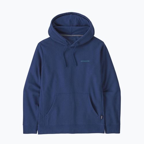 Bluza męska Patagonia Boardshort Logo Uprisal Hoody clement blue