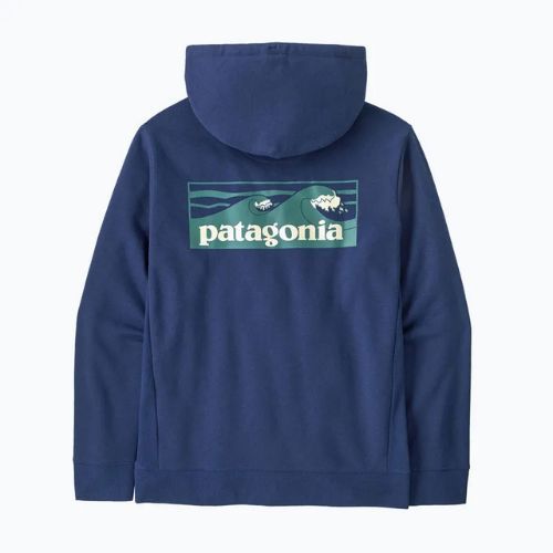 Bluza męska Patagonia Boardshort Logo Uprisal Hoody clement blue