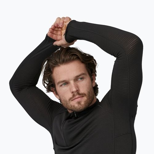 Bluza męska Patagonia Cap Termal Weight Zip Neck black