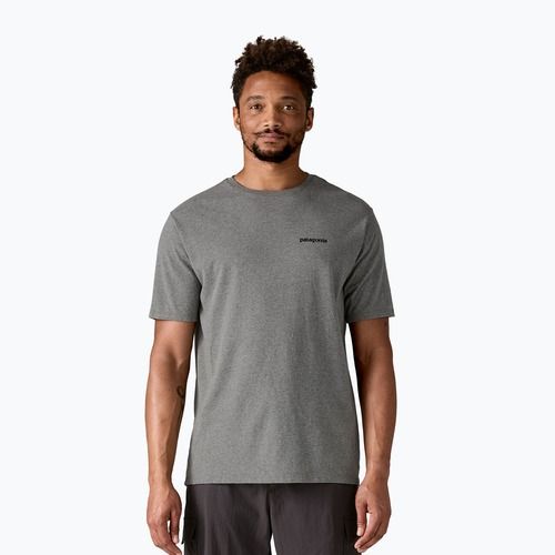 Koszulka męska Patagonia Fitz Roy Icon Responsibili-Tee gravel heather