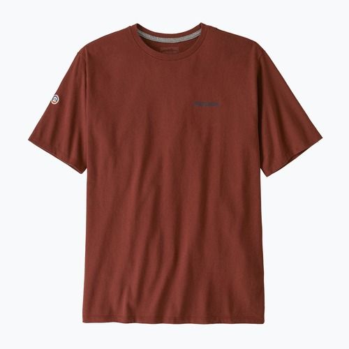 Koszulka męska Patagonia Fitz Roy Icon Responsibili-Tee dried vanilla