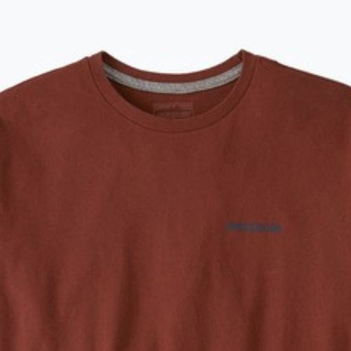 Koszulka męska Patagonia Fitz Roy Icon Responsibili-Tee dried vanilla