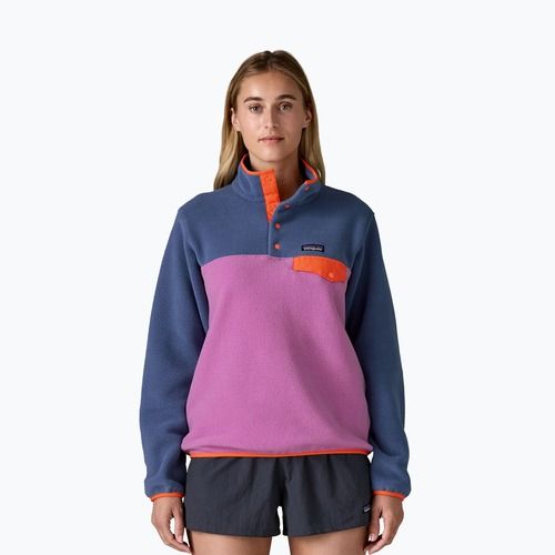 Bluza trekkingowa damska Patagonia LW Synch Snap-T P/O brisk purple