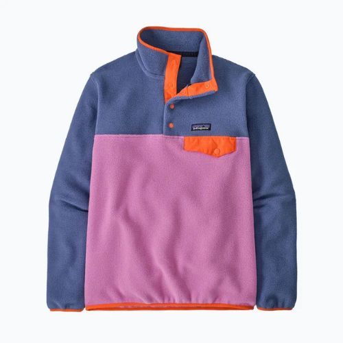 Bluza trekkingowa damska Patagonia LW Synch Snap-T P/O brisk purple