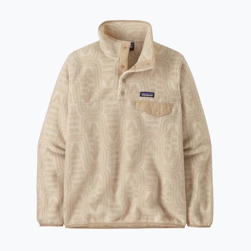 Bluza trekkingowa damska Patagonia LW Synch Snap-T P/O flow: dyno white