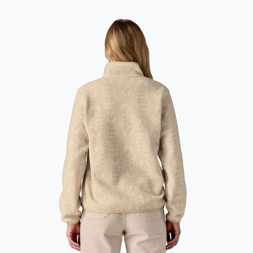 Bluza trekkingowa damska Patagonia LW Synch Snap-T P/O flow: dyno white