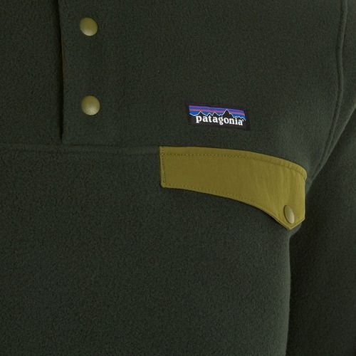 Bluza trekkingowa męska Patagonia LW Synch Snap-T P/O old growth green