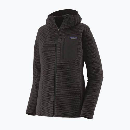 Bluza polarowa damska Patagonia R1 Air Full-Zip Hoody black