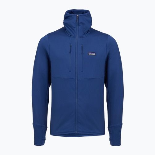 Bluza trekkingowa męska Patagonia R1 Thermal Full Zip Hoody clement blue