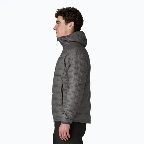 Kurtka ocieplana męska Patagonia Micro Puff Hoody forge grey