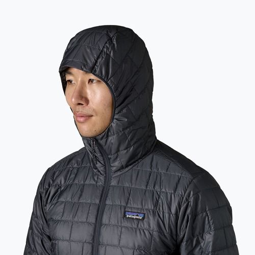Kurtka ocieplana męska Patagonia Nano Puff Hoody smolder blue