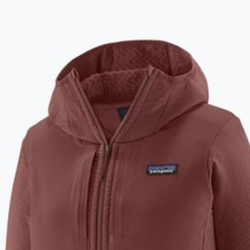 Kurtka softshell damska Patagonia R2 CrossStrata Hoody dark ruby