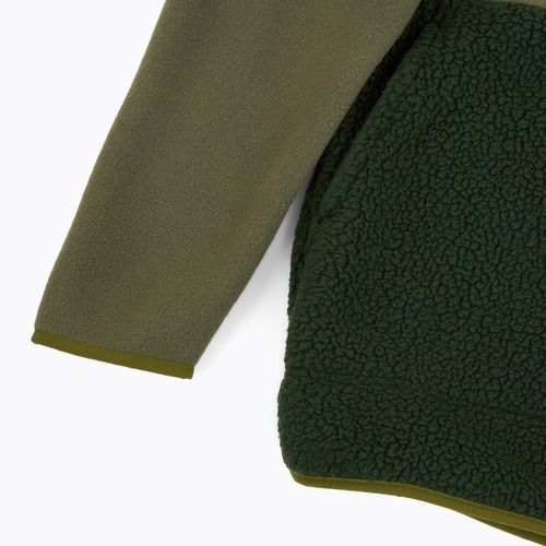 Bluza trekkingowa męska Patagonia Retro Pile 1/2 Snap P/O old growth green
