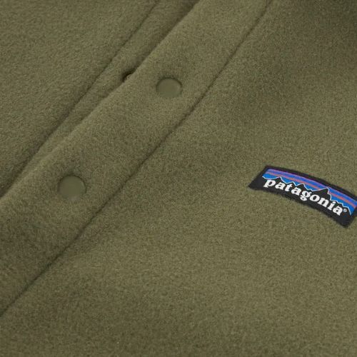 Bluza trekkingowa męska Patagonia Retro Pile 1/2 Snap P/O old growth green