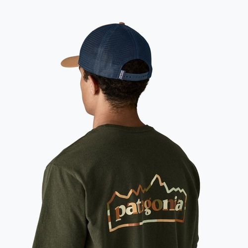 Czapka z daszkiem Patagonia P-6 Logo LoPro Trucker talon gold