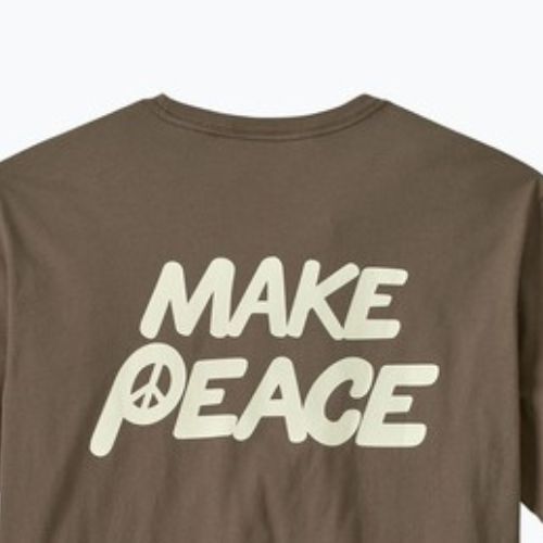 Koszulka męska Patagonia Balance Organic peace seeds/marlow brown