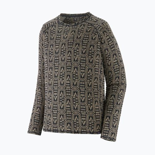 Longsleeve termoaktywny męski Patagonia Cap Mid Weight Crew flow/sunken blue