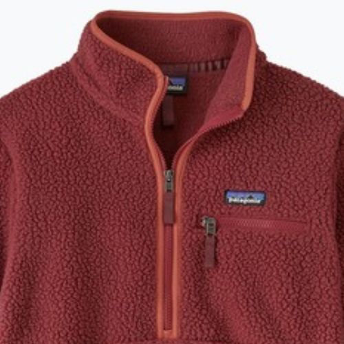 Bluza polarowa damska Patagonia Retro Pile Marsupial sequoia red