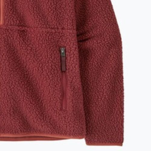 Bluza polarowa damska Patagonia Retro Pile Marsupial sequoia red