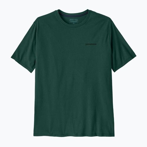 Koszulka męska Patagonia P-6 Logo Responsibili-Tee cascade green