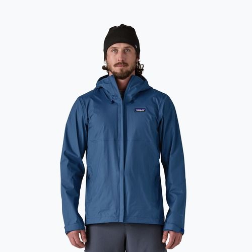 Kurtka przeciwdeszczowa męska Patagonia Torrentshell 3L Rain clement blue