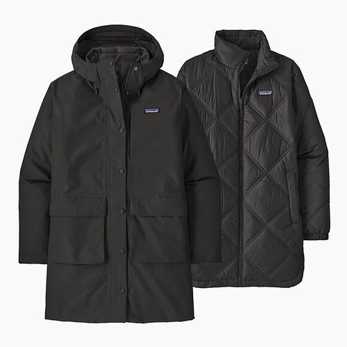 Kurtka 3w1 damska Patagonia Pine Bank 3-in-1 Parka black