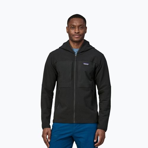 Kurtka softshell męska Patagonia R2 TechFace Hoody black