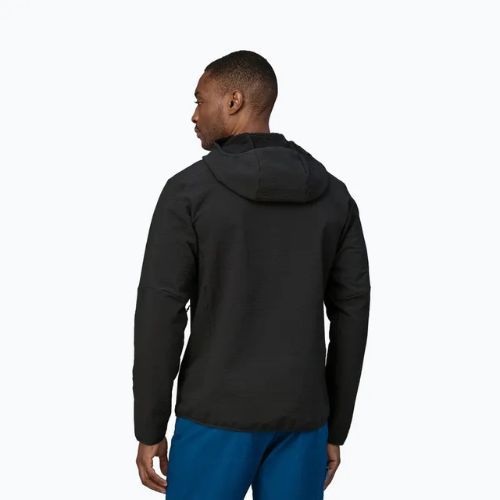 Kurtka softshell męska Patagonia R2 TechFace Hoody black