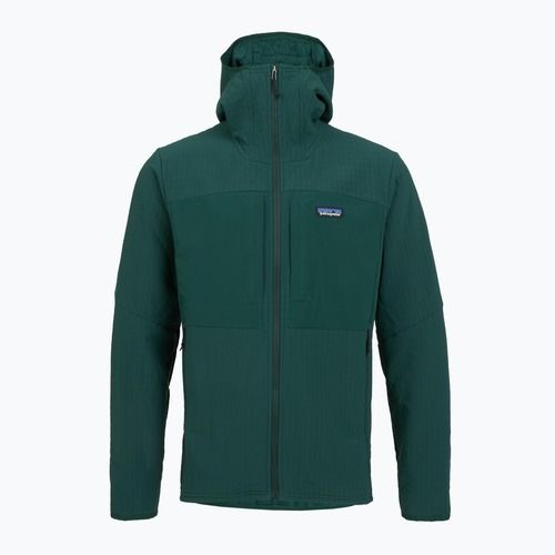 Kurtka softshell męska Patagonia R2 TechFace Hoody cascade green