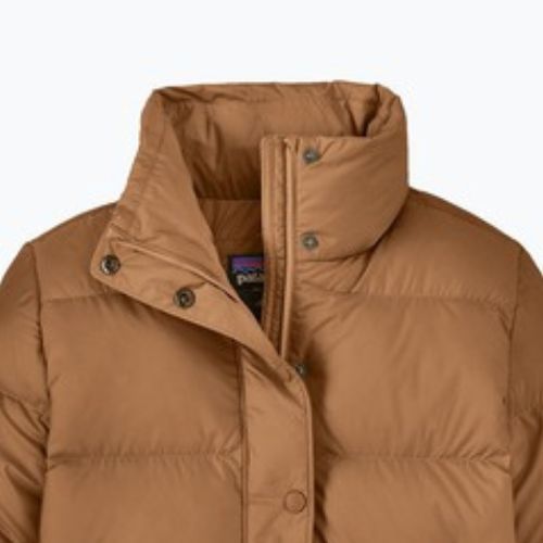 Kurtka puchowa damska Patagonia Silent Down deer brown