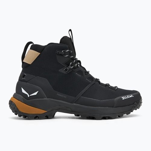 Buty trekkingowe męskie Salewa Puez 2 Mid Ptx black/black