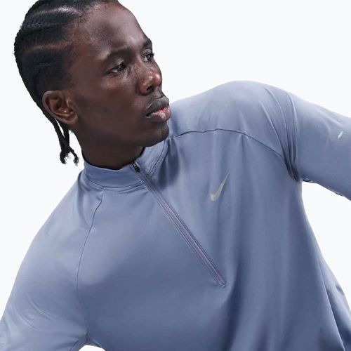 Bluza do biegania męska Nike Stride 1/4 Zip Dri-Fit world indigo