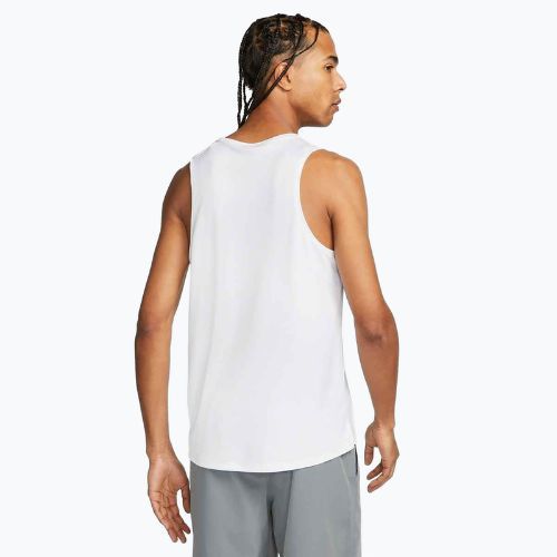 Koszulka do biegania męska Nike Dri-Fit Miler white