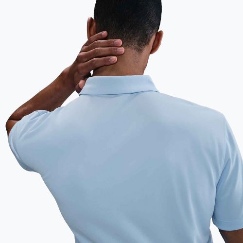 Koszulka tenisowa męska Nike Court Dri-Fit Polo Solid celestine blue/black