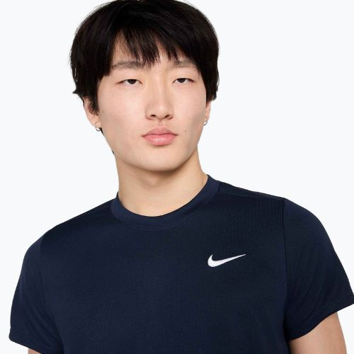 Koszulka tenisowa męska Nike Court Dri-Fit Victory obsidian/white