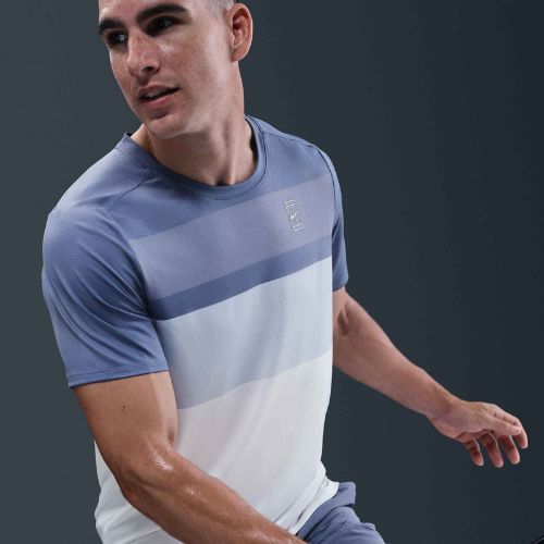 Koszulka tenisowa męska Nike Court Dri-Fit Advantage world indigo/white
