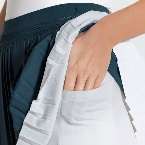 Spódnica tenisowa Nike Court Dri-Fit Ace Advantage armory navy/white/white