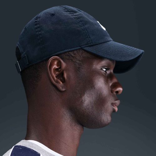 Czapka z daszkiem Nike Club Unstructured Futura Wash obsidian/white