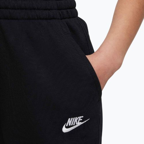 Spodnie dziecięce Nike Sportswear Club Fleece black/black/white